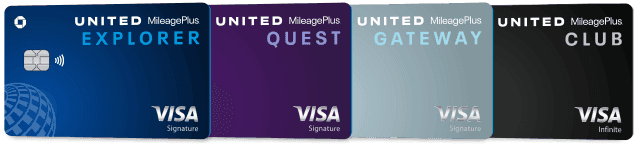 United MileagePlus VISA Credit Cards