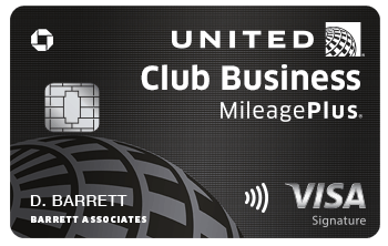 United Club Business Card